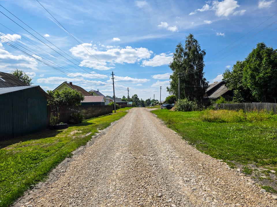 Ремонт автомобильных дорог щебнем в поселке Уста