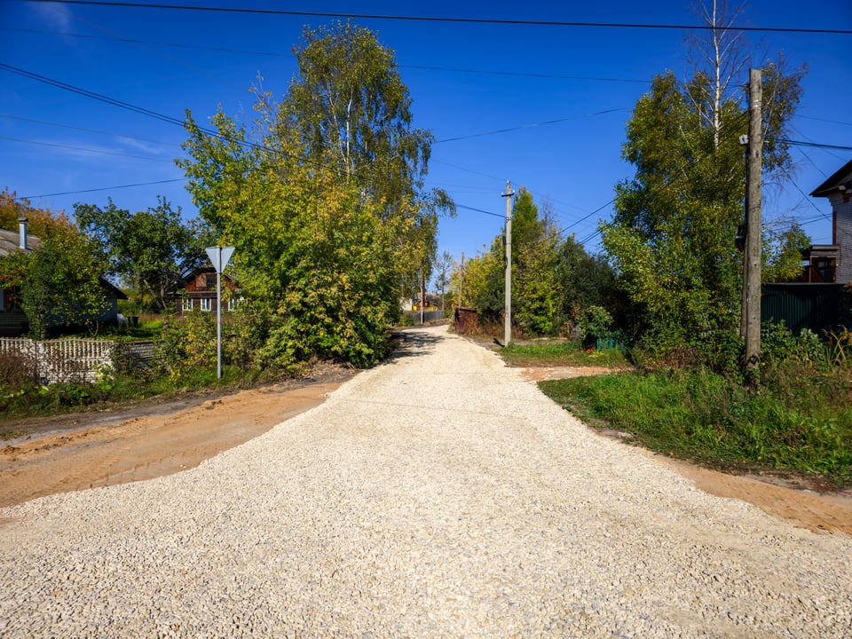 Ремонт дорог щебнем в городе Урень